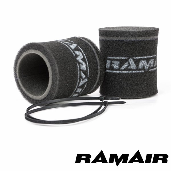 Ramair Single Inlet Carb Sock Foam Air Filter 102mm, 2 Stück