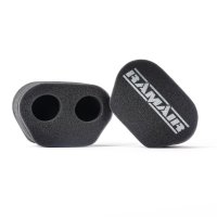 Ramair Twin Inlet Motorcycle Carb Sock Foam Air Filter...