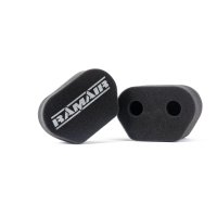 Ramair Twin Inlet Motorcycle Carb Sock Foam Air Filter...